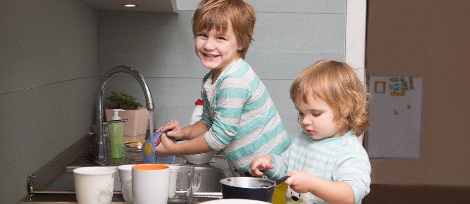 encouraging toddlers to take on responsibilities and chores around the house
